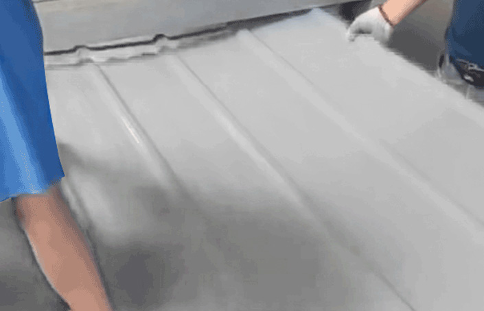 강판생산모습